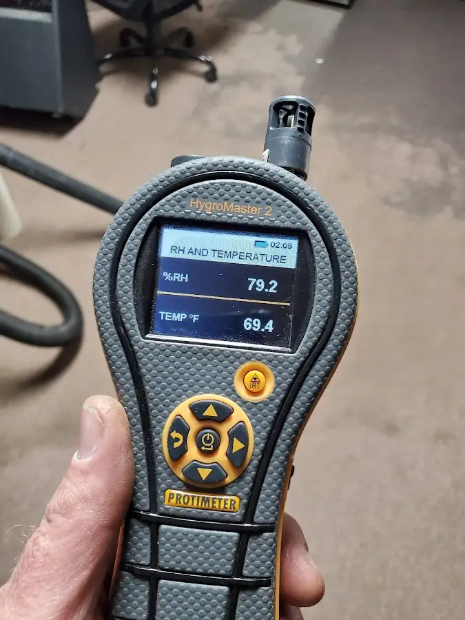 Moisture meter humidity assessment for Fire & Smoke Damage Restoration in Ledyard